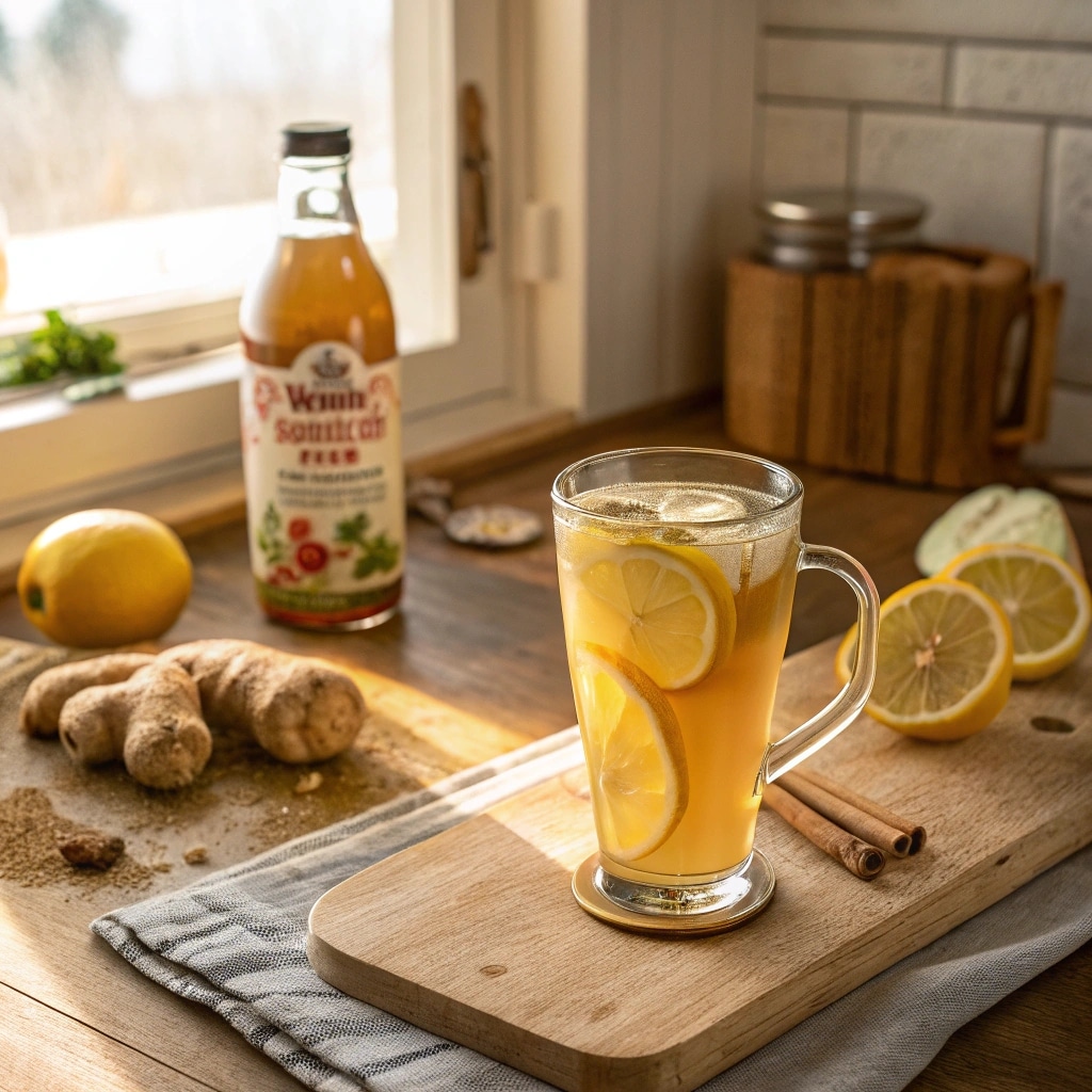 Natural Mounjaro recipe drink with 4 ingredients for weight loss