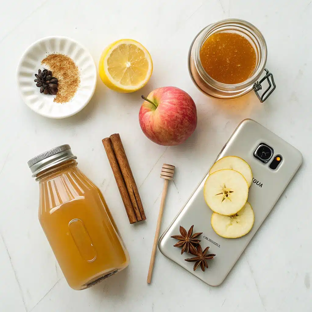 Apple cider vinegar drink recipe ingredients