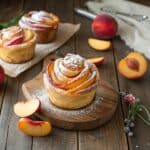 Peach Pie Cruffins Recipe