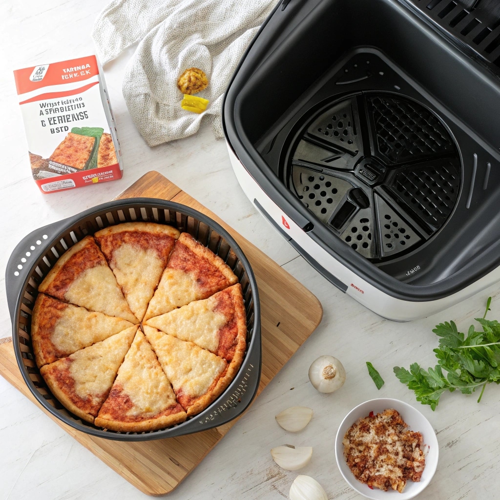 frozen red baron pizza and air fryer ingredients