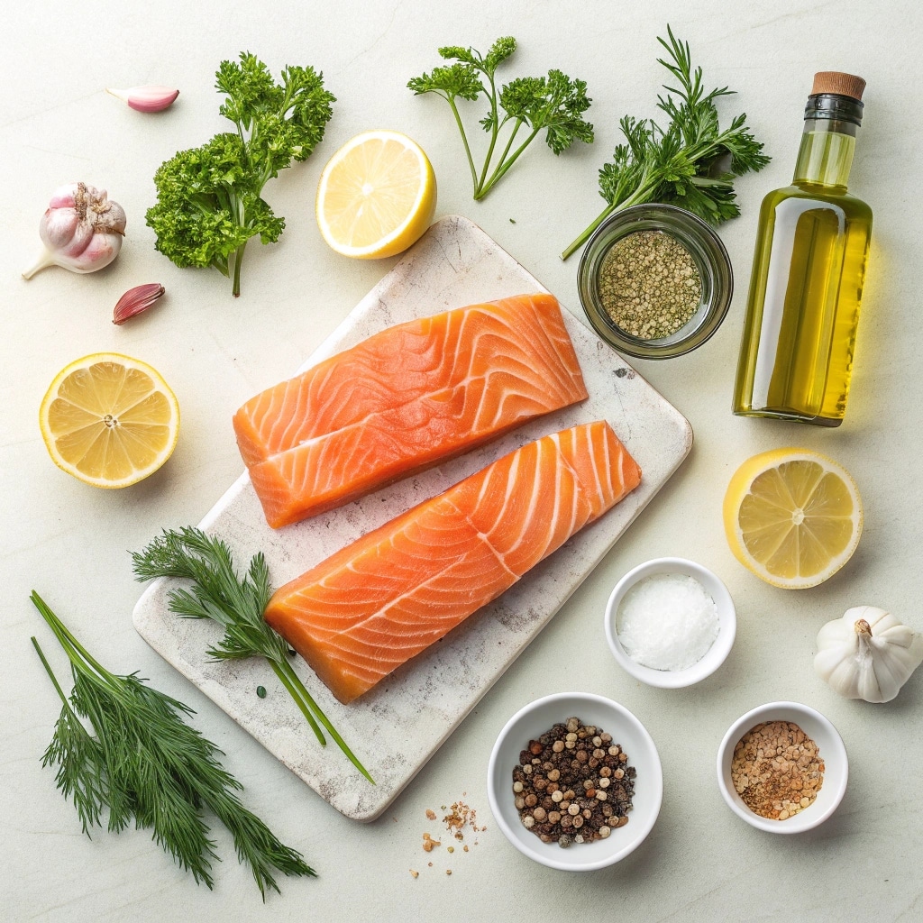 flat lay of all ingredients used in texas roadhous