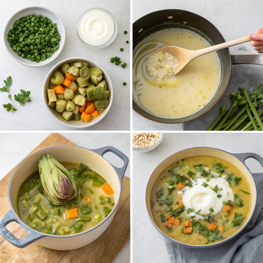 step images capture each key step saut ing vege