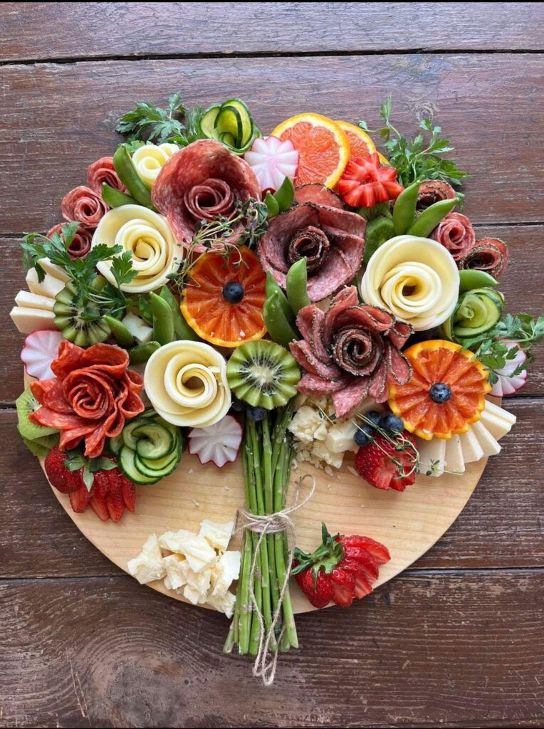 charcuterie bouquet hero