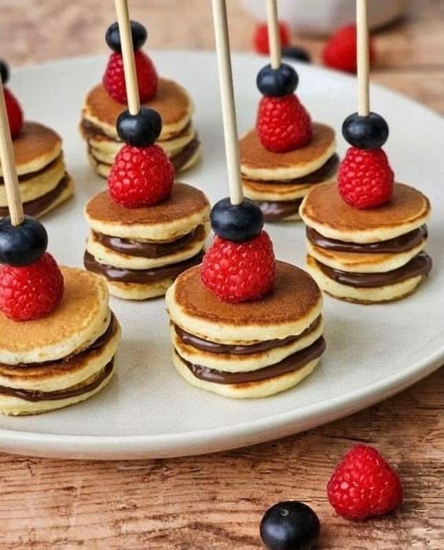 mini pancake skewers hero