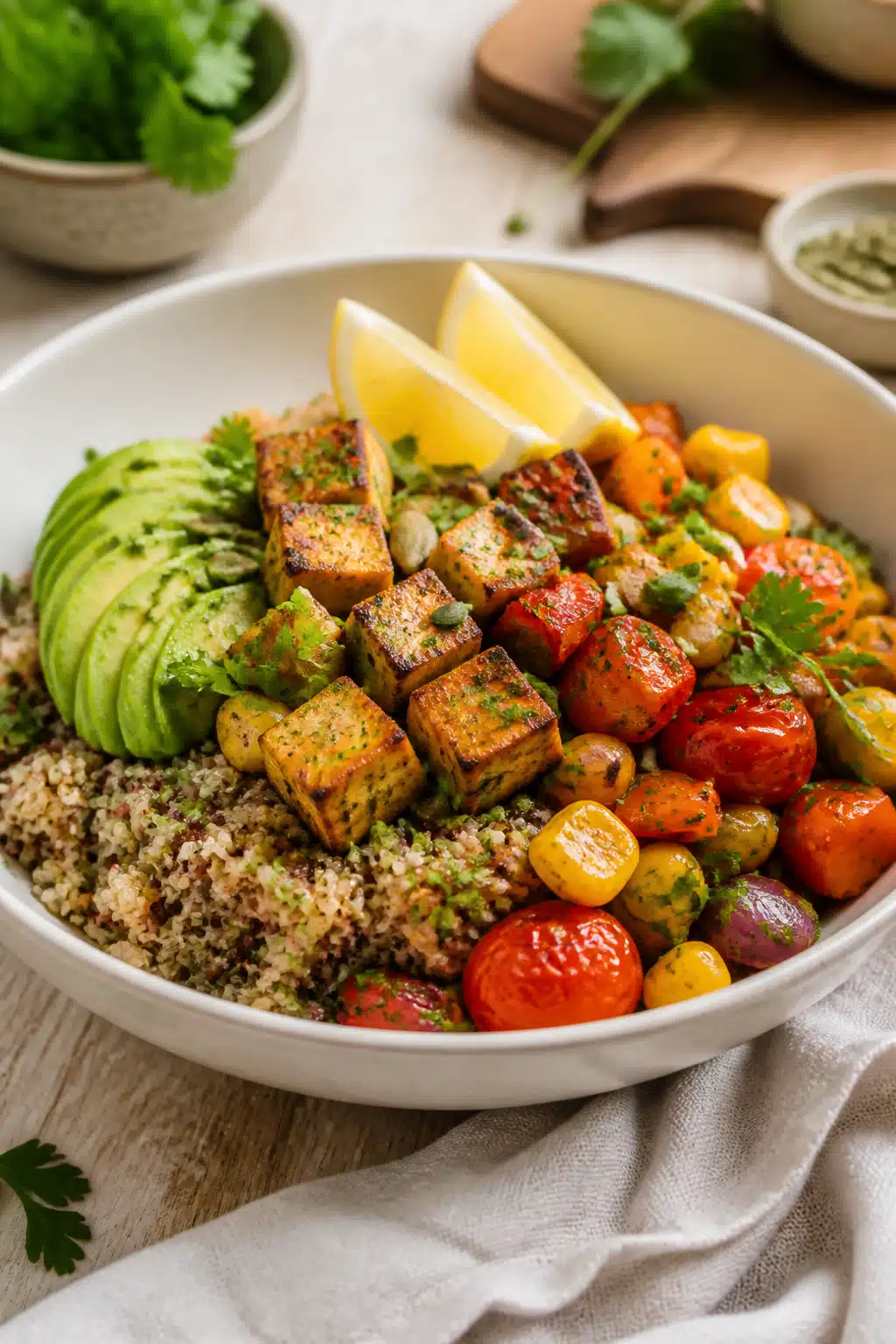 Quinoa Recipes: Easy 20-Minute Recipe For Healthy Weeknight Dinners 16 Quinoa Recipes - finished dish presentation