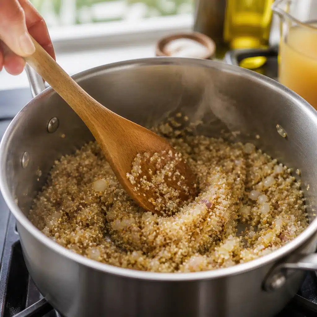 Quinoa Recipes: Easy 20-Minute Recipe For Healthy Weeknight Dinners 17 Quinoa Recipes - cooking process