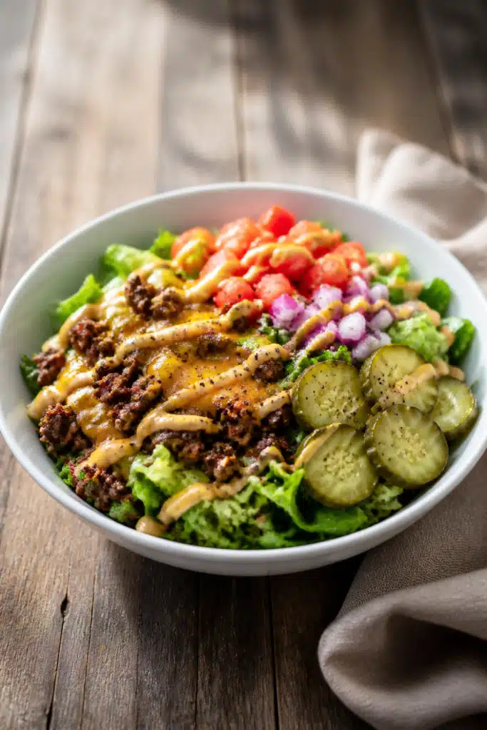 Burger Bowl Recipe