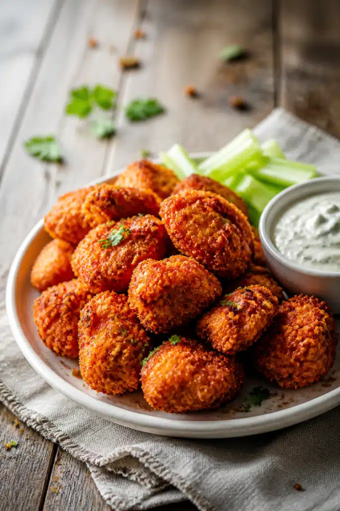 Air Fryer Buffalo Chicken Bites