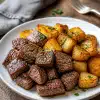Air Fryer Steak and Potatoes