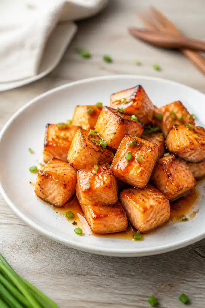 Air Fryer Salmon Bites
