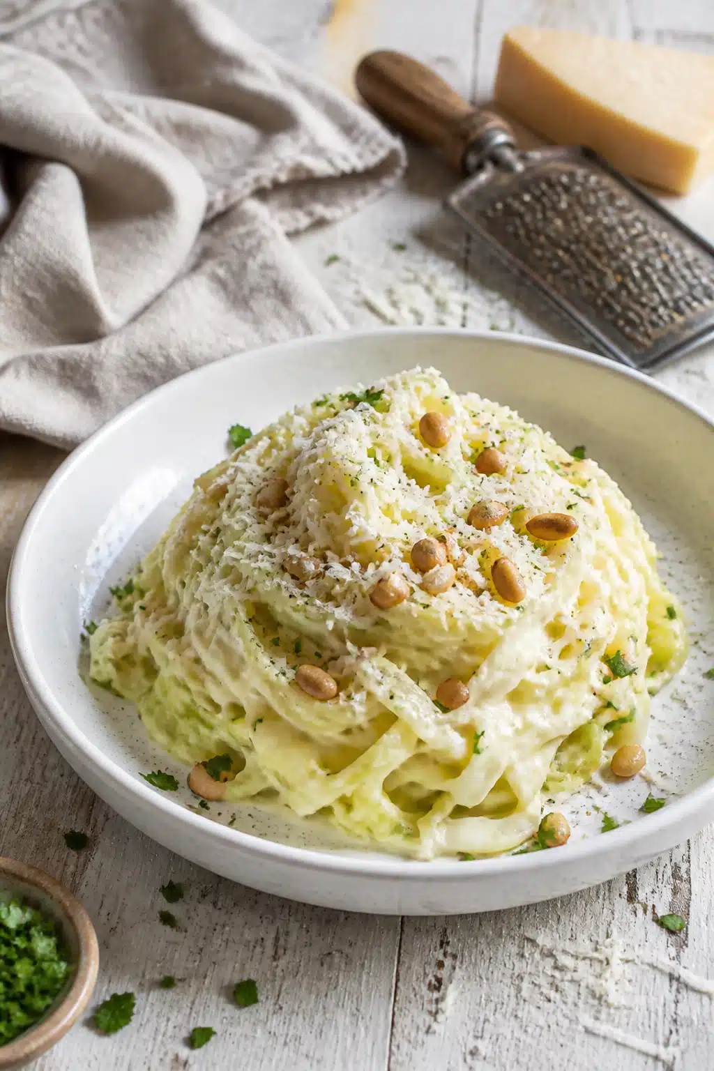 Cabbage Alfredo: Easy 30-Minute Recipe for Busy Weeknights 16 Cabbage Alfredo - finished dish presentation
