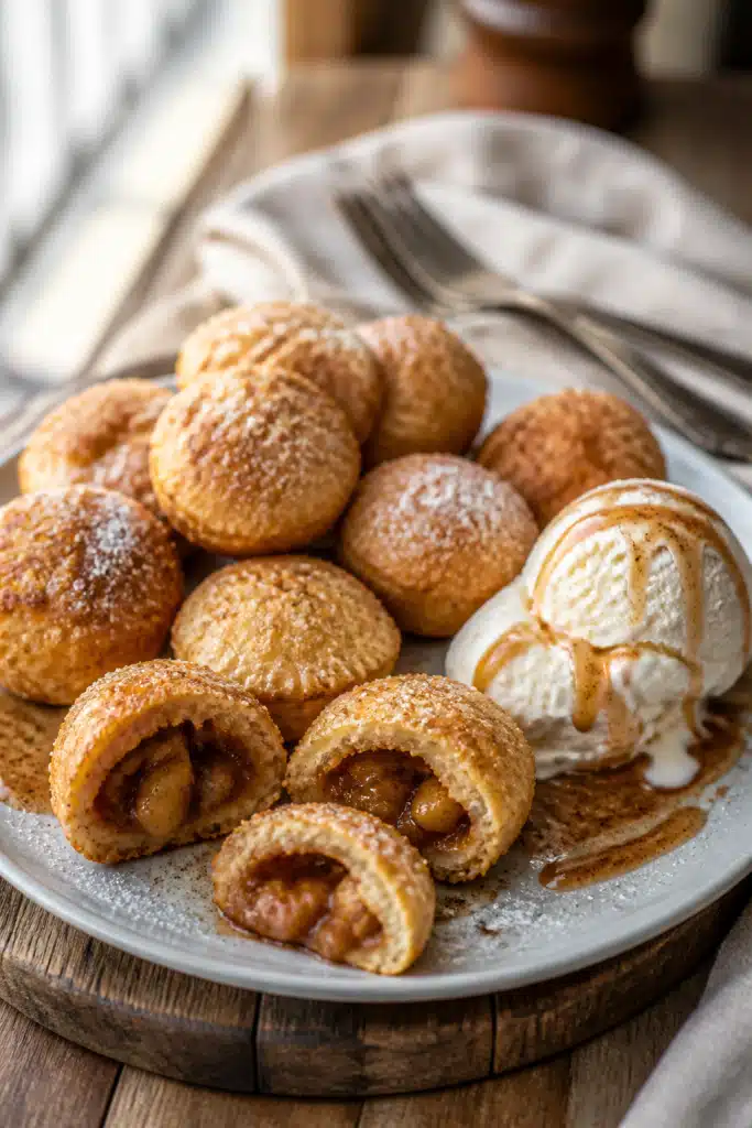Air Fryer Apple Pie Bites