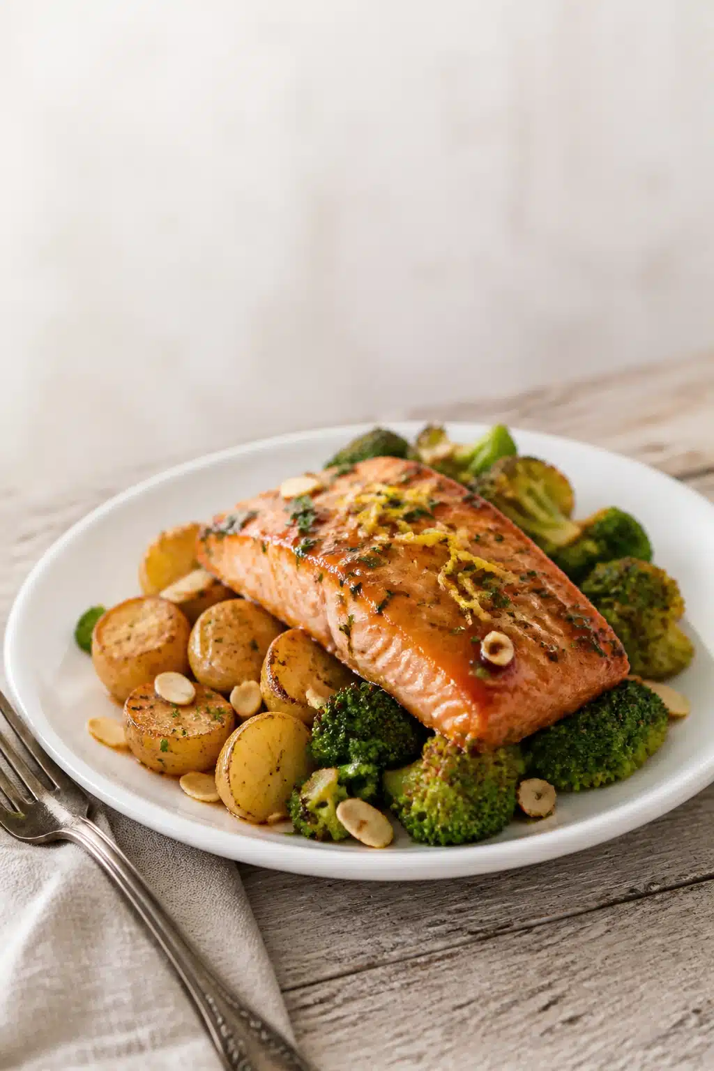 Honey Garlic Butter Salmon: Easy 40-Minute Recipe for Busy Weeknights 15 Honey Garlic Butter Salmon - finished dish presentation