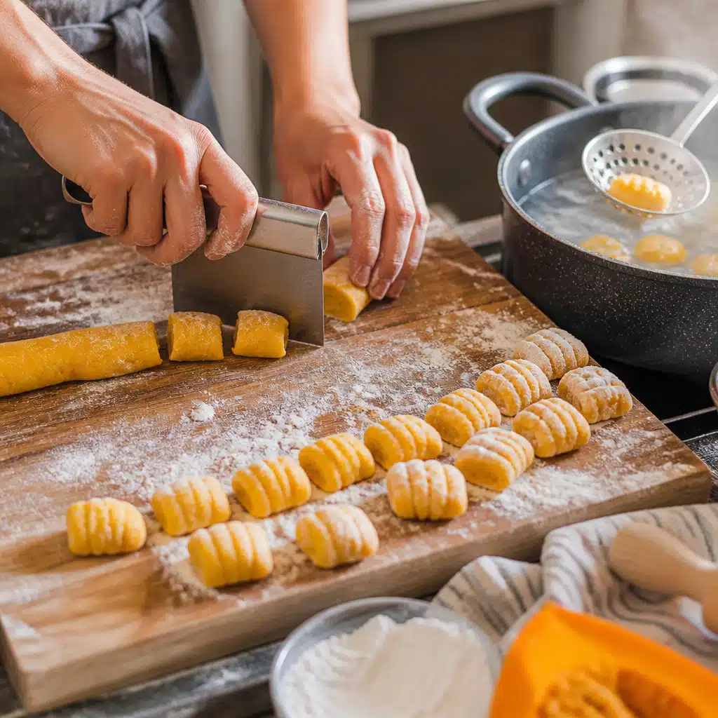 Air Fryer Pumpkin Gnocchi: Easy 20-Minute Recipe For Busy Weeknights 17 Air Fryer Pumpkin Gnocchi - cooking process