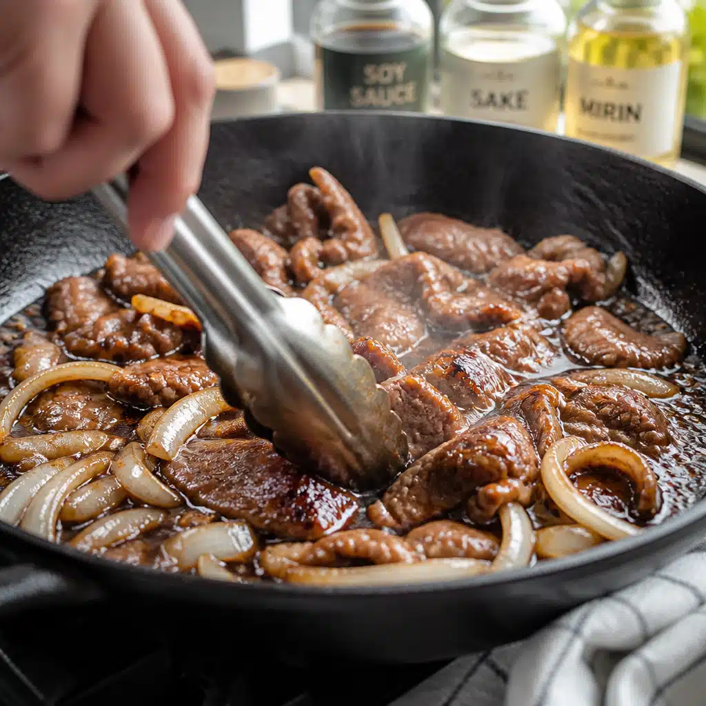 Teriyaki Beef Bowl: Easy 30-Minute Recipe For Busy Weeknights 17 Teriyaki Beef Bowl - cooking process