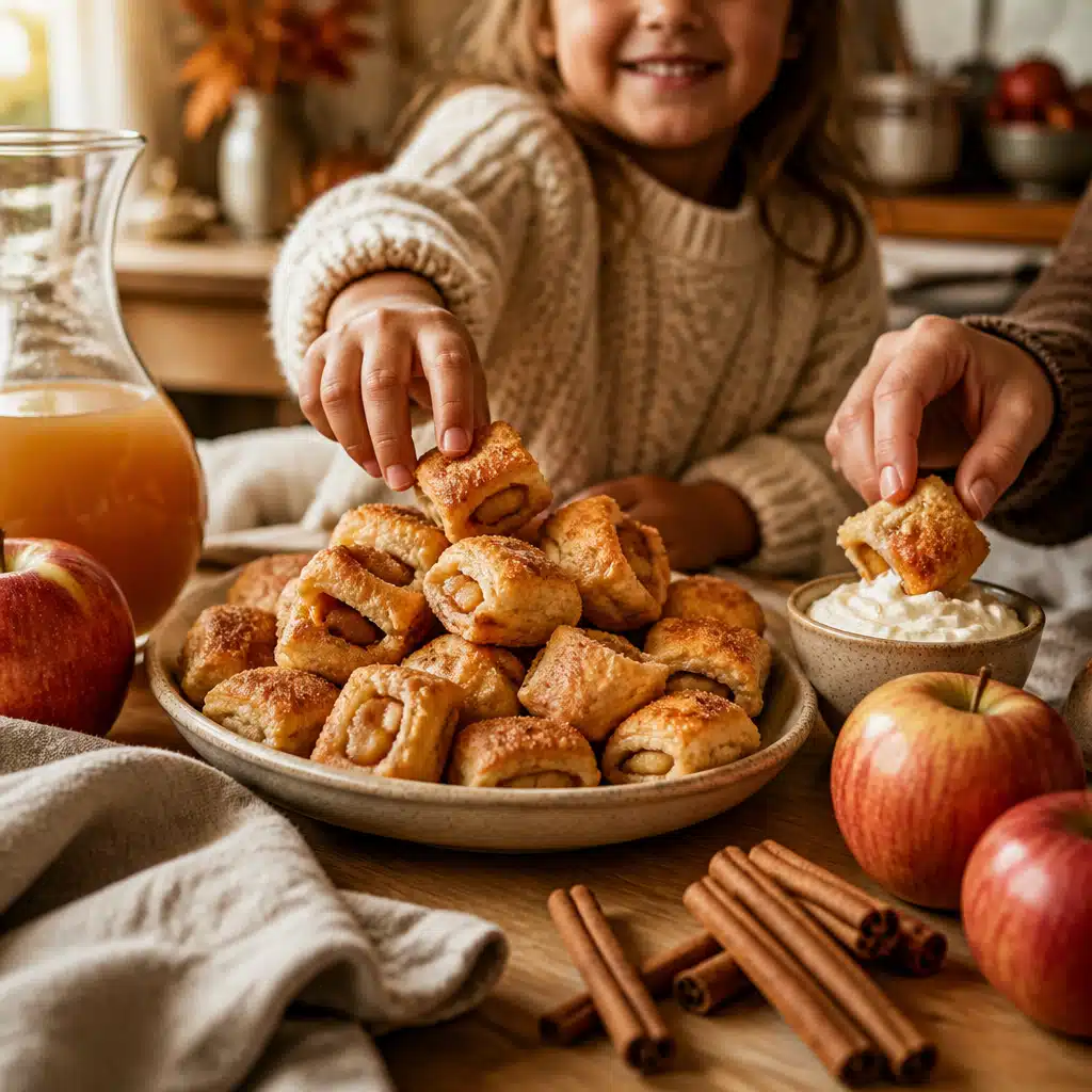 Air Fryer Apple Pie Bites: Easy 12-Minute Recipe For Cozy Fall Nights 18 Air Fryer Apple Pie Bites - serving suggestion